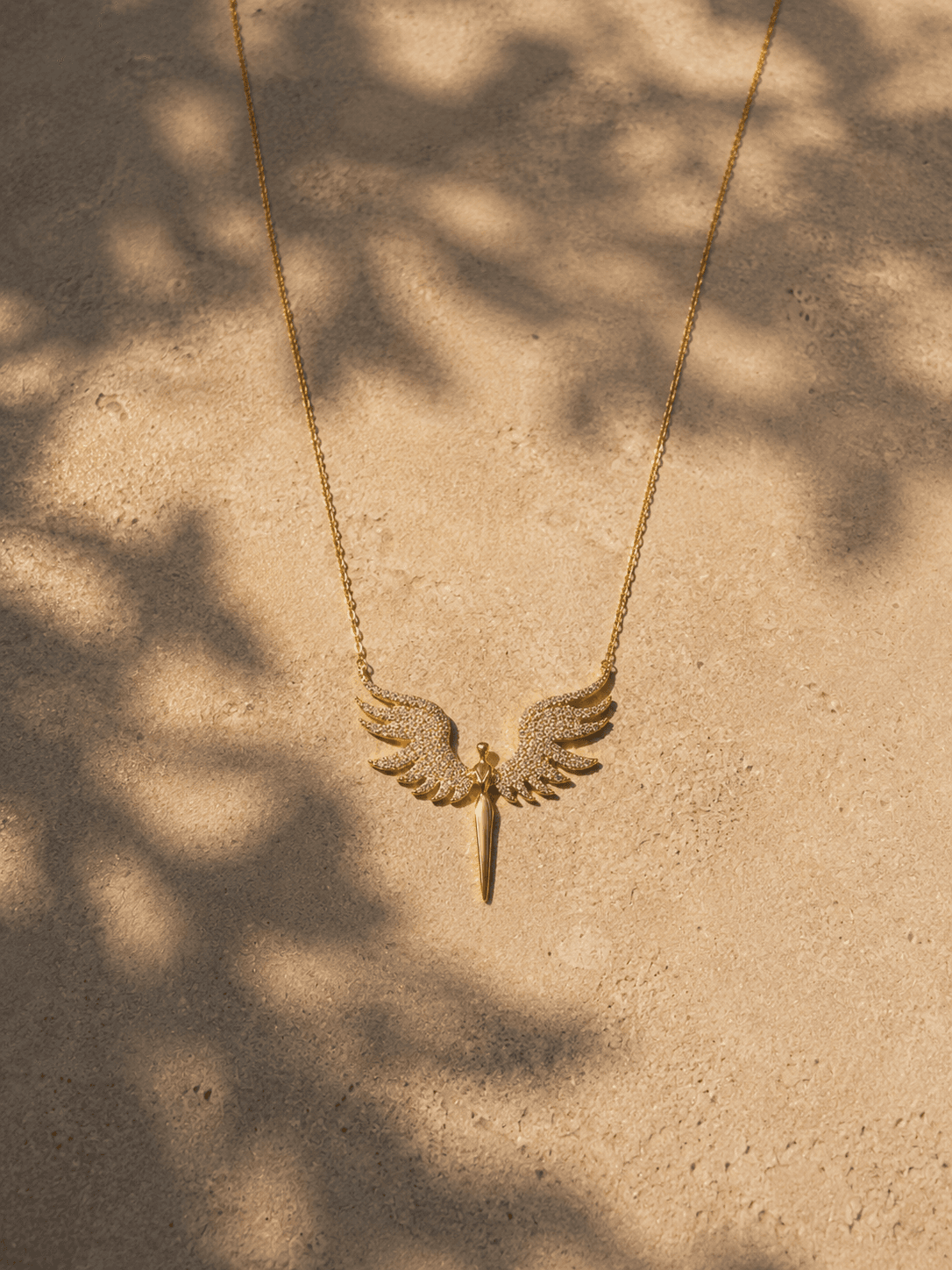 L'Ange Kanatlı Kolye