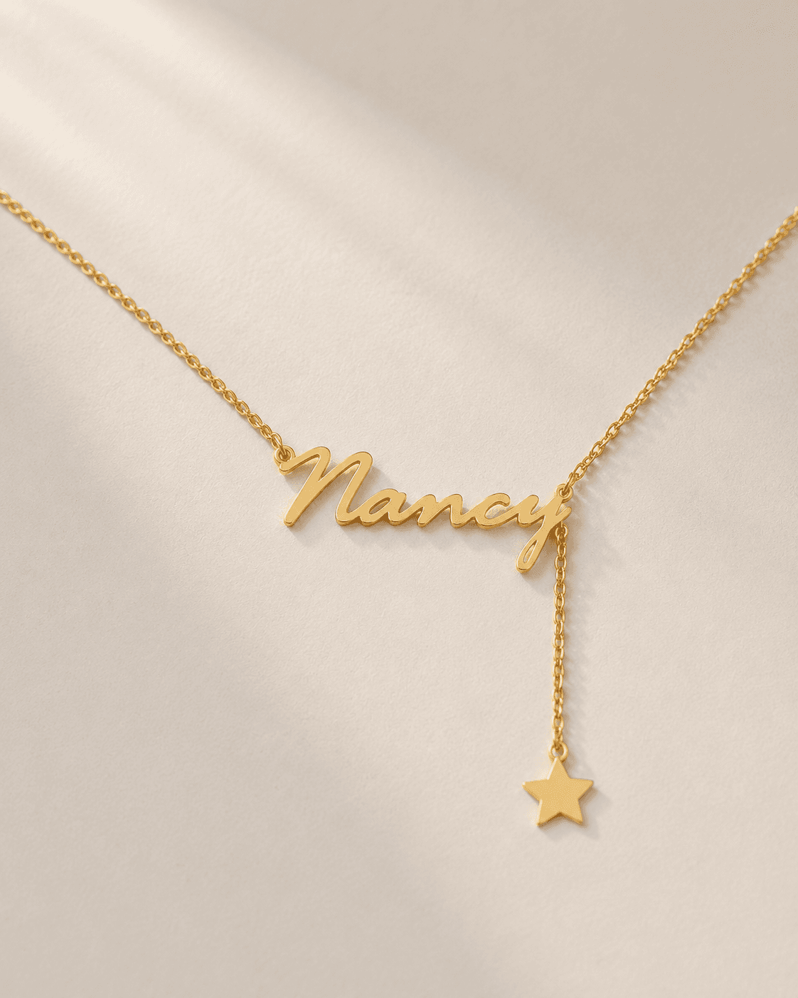 L'Élégance Yıldız Charm Sallantılı İsim Kolye Görsel 3